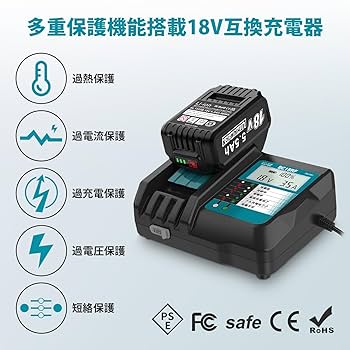 Amazon | Abeden マキタ 充電器 DC18RF充電器 マキタ18V互換充電